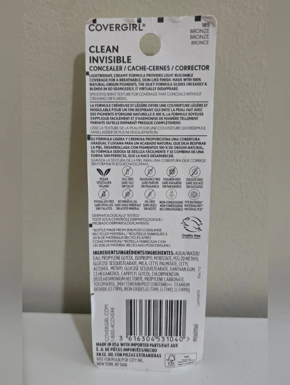 COVERGIRL clean invisible